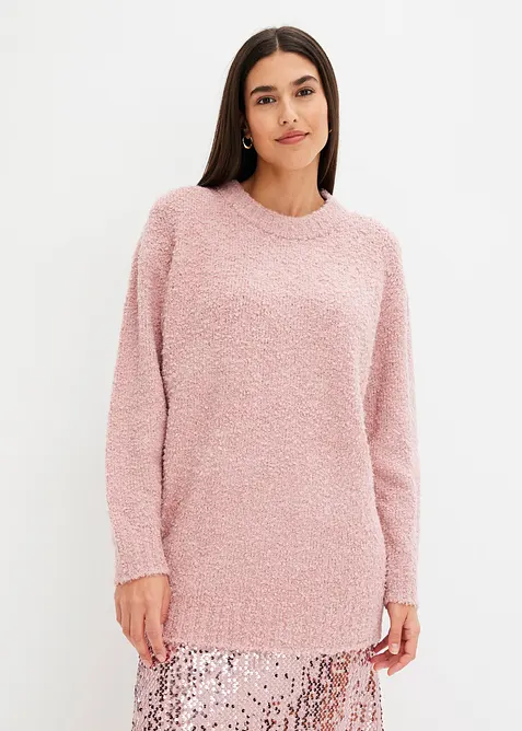 Maglione oversize in filato morbido, bonprix