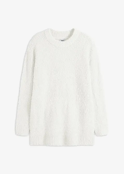 Maglione oversize in filato morbido, bonprix