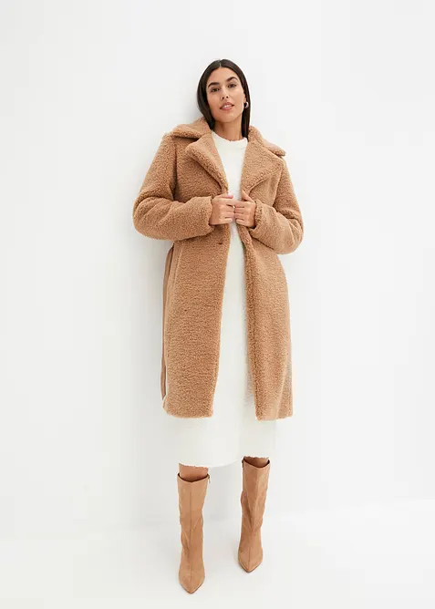 Abito in maglia boucl&eacute;, bonprix