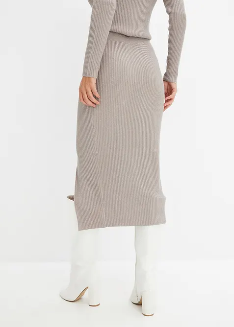 Gonna in maglia di misto viscosa morbido, bonprix