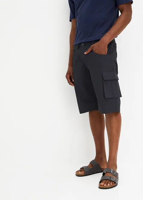 Bermuda cargo in puro cotone, relaxed fit, bonprix