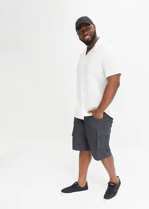 Bermuda cargo in puro cotone, relaxed fit, bonprix