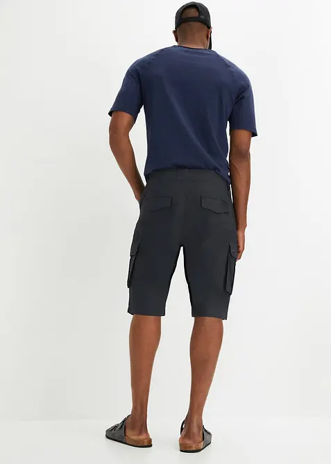 Bermuda cargo in puro cotone, relaxed fit, bonprix