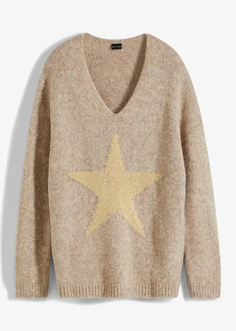 Maglione con stella, bonprix