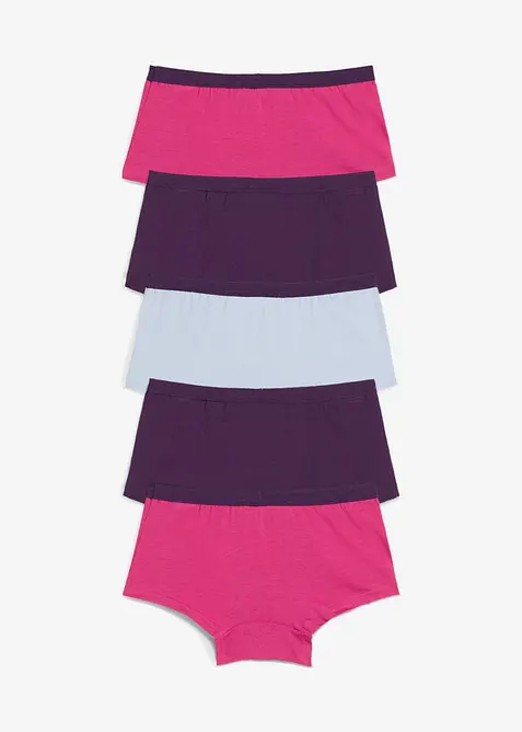 Panty con morbido cotone (pacco da 5), bonprix