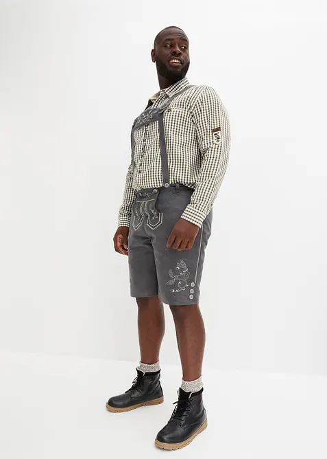 Bermuda bavaresi in similpelle, bonprix