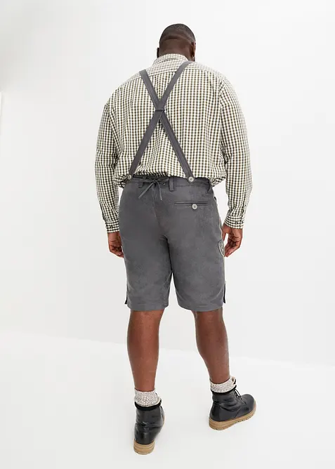 Bermuda bavaresi in similpelle, bonprix