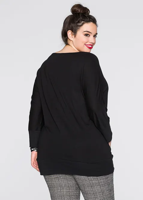 Maglia oversize in viscosa fluente, bonprix