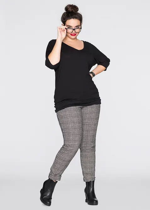 Maglia oversize in viscosa fluente, bonprix