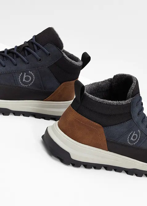 Scarponcini stringati bugatti con suola profilata, Bugatti