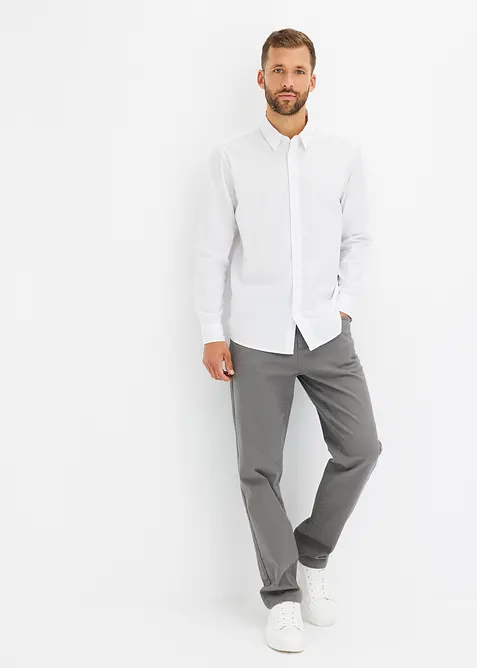 Camicia elegante elasticizzata, regular fit, bonprix