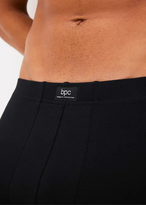 Boxer aderenti a mezza lunghezza con cotone (pacco da 5), bonprix