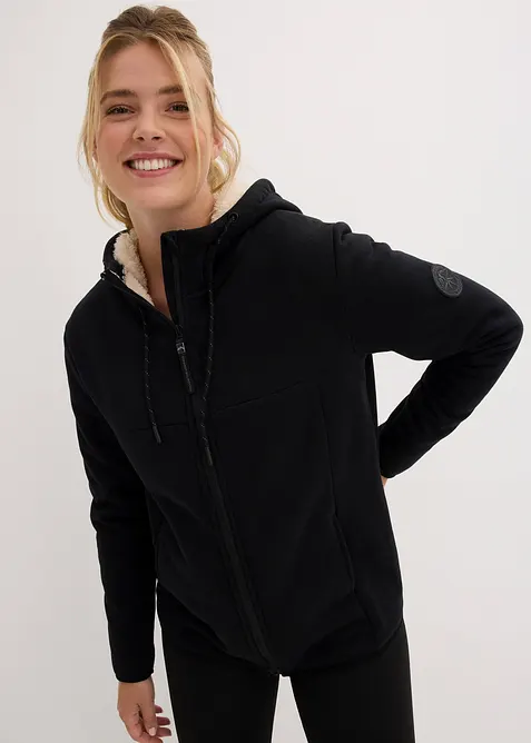 Giacca in pile teddy, bonprix