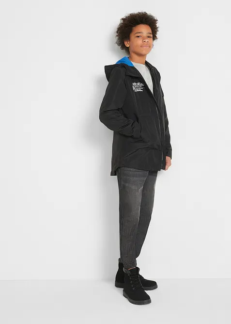 Jeans in misto cotone con elastico in vita, regular fit (pacco da 2), bonprix