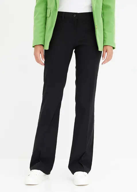 Pantaloni bootcut elasticizzati, bonprix