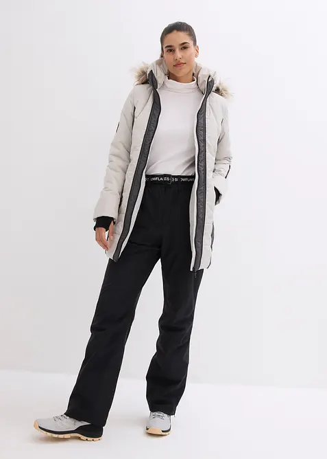 Giubbotto outdoor idrorepellente con pelliccia sintetica, bonprix