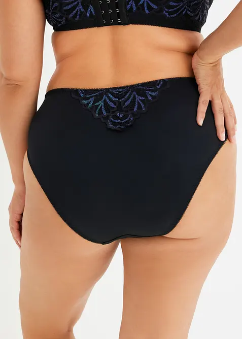 Slip alto con filato glitterato multicolore, bonprix