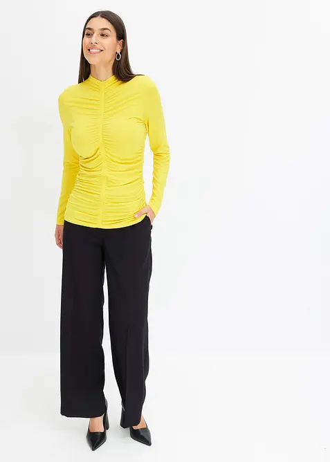 Maglia con arricciatura, bonprix