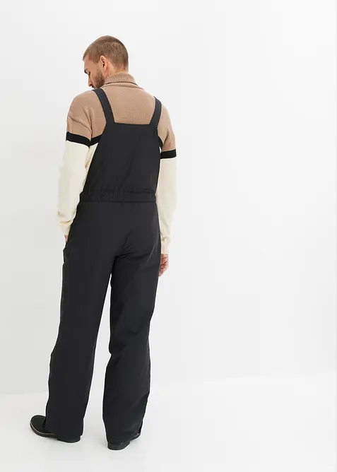 Pantaloni termici funzionali e impermeabili con bretelle, bonprix