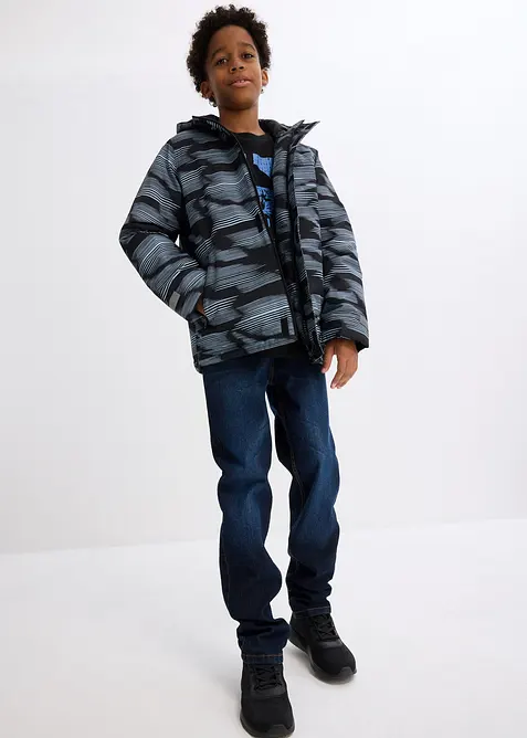 Giacca tecnica impermeabile con dettagli riflettenti, bonprix