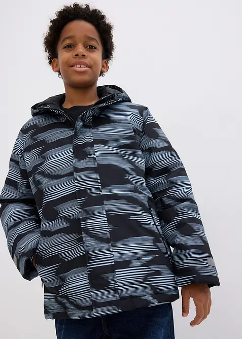 Giacca tecnica impermeabile con dettagli riflettenti, bonprix