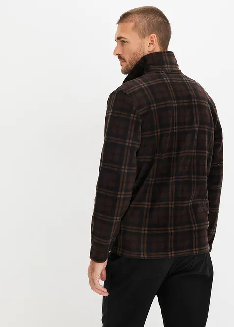 Giacca in pile a collo dritto, bonprix