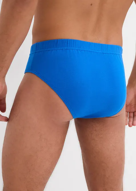 Slip alto in cotone (pacco da 5), bonprix