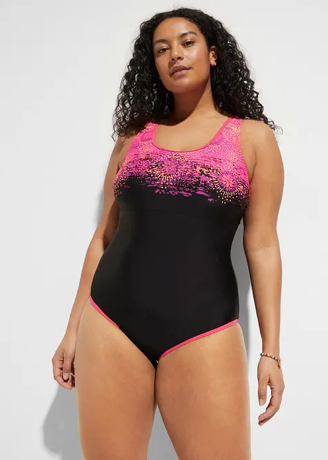 Costume intero sportivo con spalline olimpioniche, bonprix