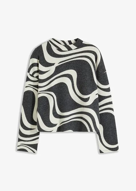 Maglia morbida a coste, bonprix