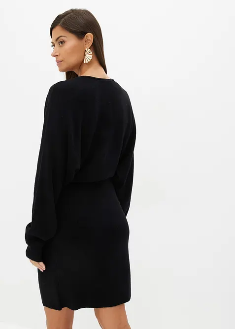 Abito in maglia misto viscosa, bonprix