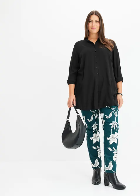 Camicetta lunga in viscosa, bonprix