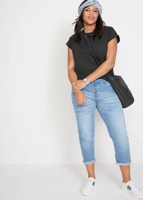 T-shirt in puro cotone, bonprix