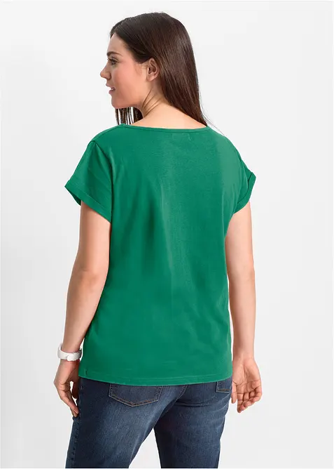 T-shirt in puro cotone, bonprix