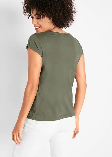 T-shirt in puro cotone, bonprix