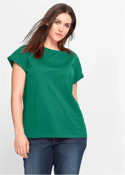 T-shirt in puro cotone, bonprix