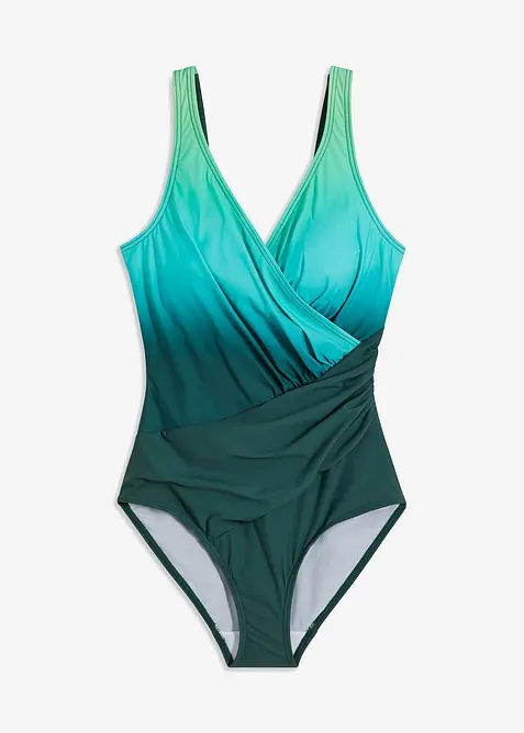 Costume intero a portafoglio con effetto modellante medio, bonprix