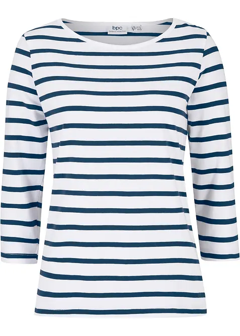 Maglia a maniche lunghe con puro cotone biologico, bonprix