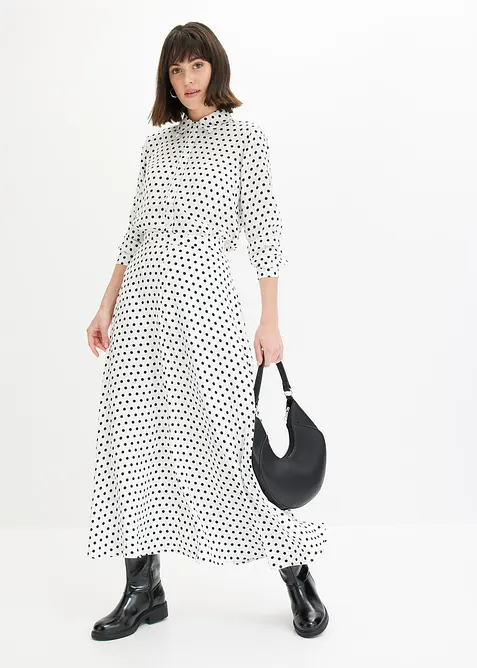 Camicia in satin fine, bonprix