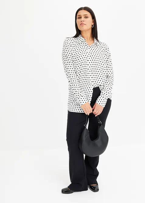 Camicia in satin fine, bonprix