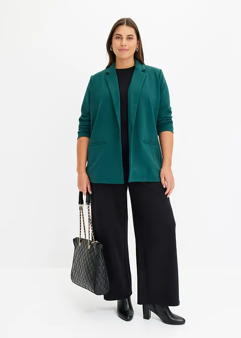 Blazer in jersey cr&ecirc;pe, bonprix