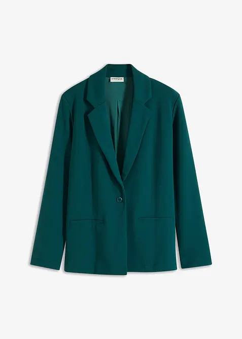 Blazer in jersey cr&ecirc;pe, bonprix