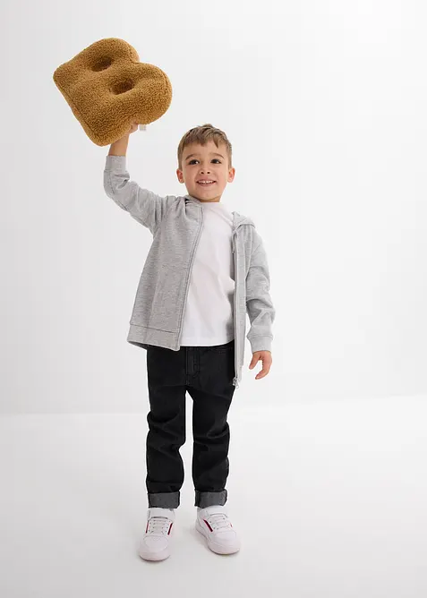 Jeans slim fit elasticizzati  con vita regolabile, straight, bonprix