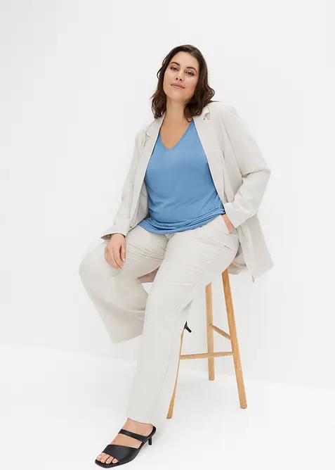 Maglia in misto viscosa fluente, bonprix