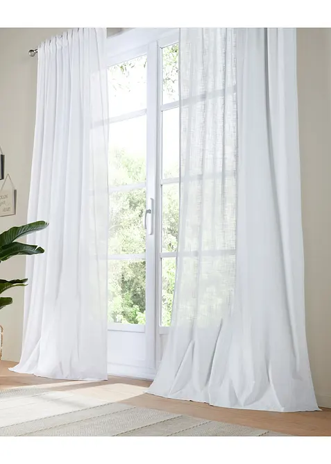 Tenda in puro cotone biologico (pacco da 1), bonprix