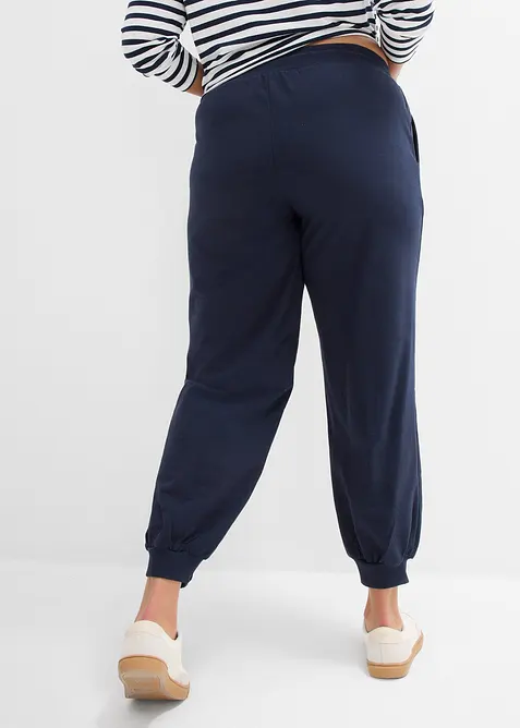 Pantaloni da jogging con elastico alla caviglia, bonprix