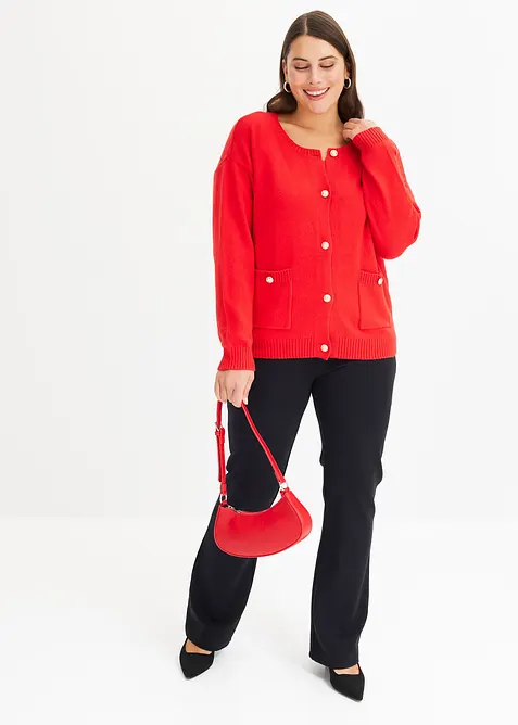 Cardigan con tasche, bonprix