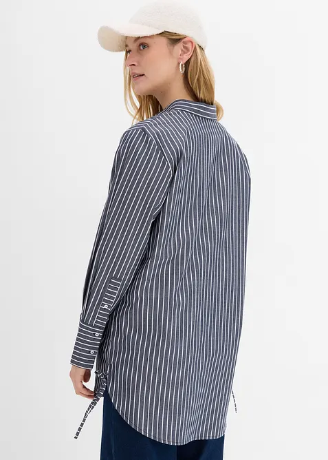 Camicia lunga in puro cotone, bonprix