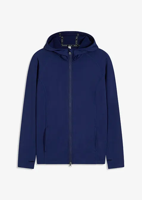 Giacca sportiva termica con foro per il pollice, bonprix