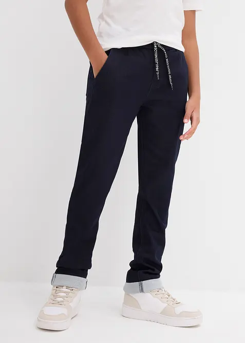 Jeans  in felpa regular fit, straight, bonprix