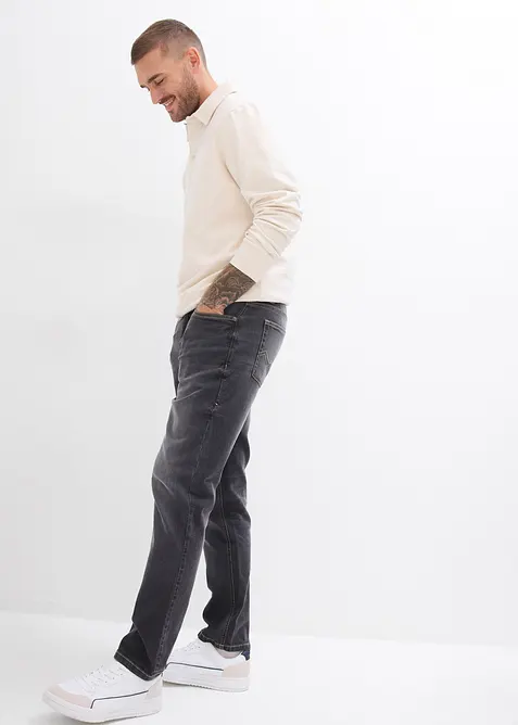 Jeans elasticizzati regular fit, straight, bonprix